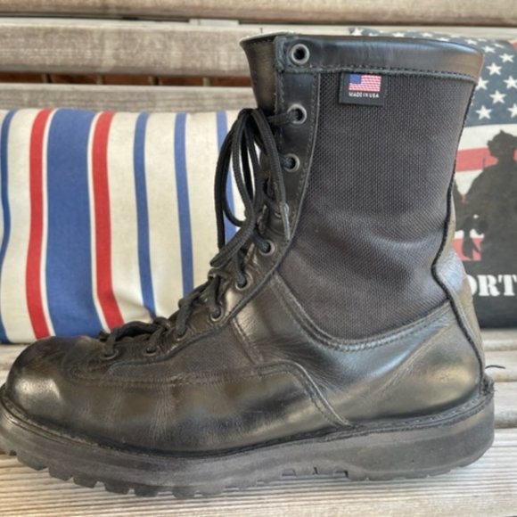Danner Acadia Men\'s Combat Boot, Size 9 - Black main image 9